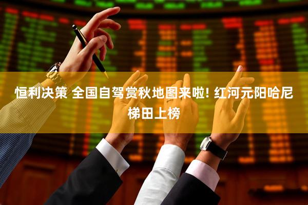 恒利决策 全国自驾赏秋地图来啦! 红河元阳哈尼梯田上榜